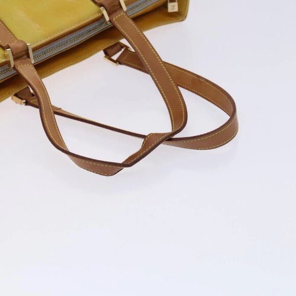 LOUIS VUITTON Monogram Vernis Columbus Tote Bag Gris - Picture 11 of 15